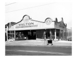 Walton Garage and Service Station, 1926 reproduction procédé giclée par Chapin Bowen
