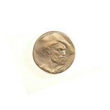 Medal is Made of Bronze and Depicts a Man Wearing a Large Floppy Hat in Low Relief Giclee Print by James Wehn