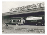 North Coast Limited Railway Depot Giclee Print by Marvin Boland
