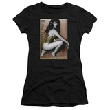 Juniors: Bettie Page - Crouching Leopard Shirts