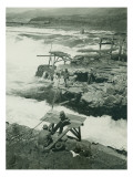Celilo Falls, Circa 1930 Giclee Print