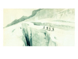 Crevasses Nisqually Glacier Giclee Print by Cassius Clay Maring