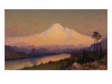Mt. Hood at Sunset Giclee Print by James Everett Stuart