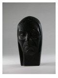 Bronze Sculpture Head of Indian Figure By James A. Wehn Giclee Print by James Wehn