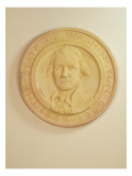 Commemorative Medallion Made of Plaster and Depicts the State of Washington Seal Giclee Print by James Wehn