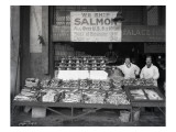 Palace Fish Market, Seattle, 1925 Giclée-Druck von Asahel Curtis