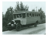 Buckley School Bus, 1927 Giclee Print by Chapin Bowen