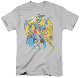 DC Comics - Spin Circle Fight T-Shirts