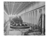 Mcnary Dam Powerhouse, 1953-1955 Giclee Print
