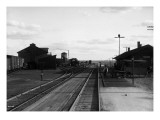 Railroad Tracks at Othello, WA, 1911 Giclee Print by Asahel Curtis