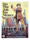 "On the Job For Victory", 1918 Giclee Print