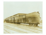 Railroad Boxcar, Chicago-Milwaukee-St. Paul Line, Circa 1920s Reproduction procédé giclée par Marvin Boland