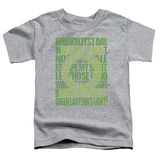 Toddler: Green Lantern - Green Lantern Oath T-shirts