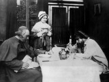 Léon Bernard and Henry Krauss: Les Miserables, 1913 Photographic Print