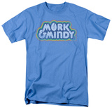Distressed Mork Logo Camisetas