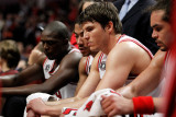 Miami Heat v Chicago Bulls - Game Two, Chicago, IL - MAY 18: Luol Deng, Derrick Rose, Kyle Korver a Photographic Print by Gregory Shamus