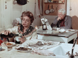 Simone Signoret and Jean Gabin: Le Chat, 1971 Photographic Print by Marcel Dole