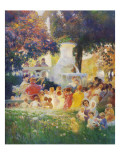 La Ronde Des Enfants Giclee Print by Gaston Latouche