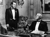 Jean Gabin and Jean Desailly: Les Grandes Familles, 1958 Photographic Print by Marcel Dole