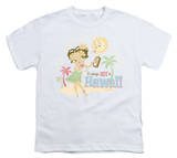 Youth: Betty Boop - Hot in Hawaii T-Shirt