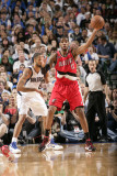 Portland Trail Blazers v Dallas Mavericks - Game One, Dallas, TX - APRIL 16: LaMarcus Aldridge and  Photographic Print by Glenn James