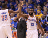 Memphis Grizzlies v Oklahoma City Thunder - Game Seven, Oklahoma City, OK - MAY 15: Kevin Durant an Photographic Print by Ronald Martinez