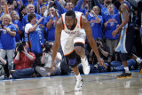 Memphis Grizzlies v Oklahoma City Thunder - Game Seven, Oklahoma City, OK - MAY 15 : James Harden Photographic Print by Layne Murdoch