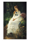Reflexion Giclée-Druck von Eugene Verdyen