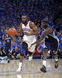 Memphis Grizzlies v Oklahoma City Thunder - Game Seven, Oklahoma City, OK - MAY 15 : James Harden a Photographic Print by Layne Murdoch