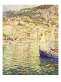 Villefranche on the French Riviera Giclee Print by Omer Coppens