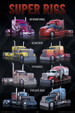 Super Rigs Plakát Super Rigs Plakát