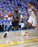 Memphis Grizzlies v Oklahoma City Thunder - Game Seven, Oklahoma City, OK - MAY 15 : O.J. Mayo and  Photographic Print by Layne Murdoch