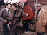 Jean Gabin and Robert Stack: Le Soleil Des Voyous, 1967 Photographic Print by Marcel Dole
