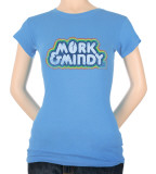 Juniors: Distressed Mork Logo Camiseta