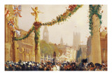 Coronation of King George V Giclee Print by George Hyde Pownall