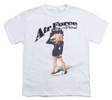Youth: Betty Boop - Air Force Boop T-shirts