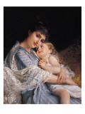 Maternal Affection Giclee Print by Emile Munier