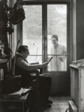 Arletty with Louis-Ferdinand Céline, April 14, 1958 Photographic Print by Luc Fournol
