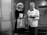 Jean Gabin and Mireille Darc: Monsieur, 1964 Photographic Print by Marcel Dole