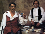 Jacques Brel and Paul Préboist: Mon Oncle Benjamin, 1969 Photographic Print by Marcel Dole