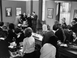 Louis de Funès and Jean-Pierre Marielle: Faites Sauter La Banque !, 1963 Photographic Print by Marcel Dole