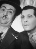 Raimu and Albert Préjean: Théodore et Cie, 1933 Photographic Print