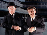 Louis de Funès and Jean Gabin: Le Tatoué, 1968 Photographic Print by Marcel Dole