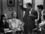 Louis De Funès, Robert Lamoureux, Nicole Courcel, Fernand Ledoux and Gaby Morlay: Papa, Maman, Ma F Photographic Print by  Limot