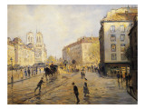 Quai Des Grands Augustins Lámina giclée por Jean Francois Raffaelli