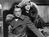 Marlène Dietrich and Clive Brook: Shanghai Express, 1932 Fotografie-Druck