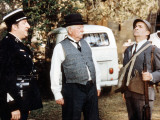 Jean Gabin, Louis de Funès et Pierre Tornade : Le Tatoué, 1968 Photographie par Marcel Dole