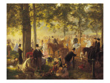Rotten Row Giclee Print by George H . Thomas