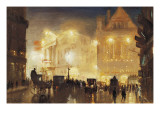 Theater Time Giclee Print by George Hyde Pownall