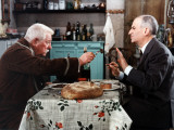 Louis de Funès et Jean Gabin : Le tatoué, 1968 Photographie par Marcel Dole